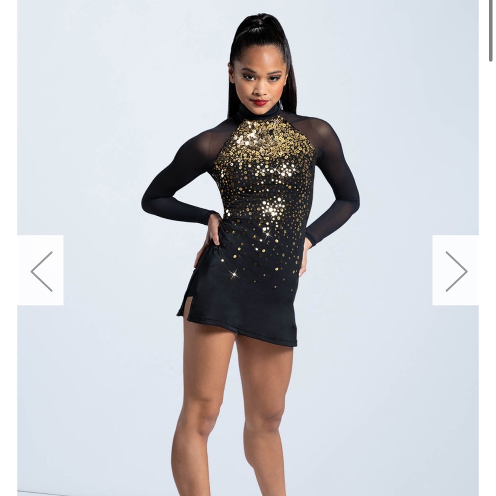 New Weissman Sequin Shift Dress
